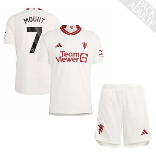 PACK MANCHESTER UNITED THIRD MOUNT ADULTE SAISON 2023-2024