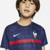 6755 PACK JUNIOR FRANCE DOMICILE. ENSEMBLE MAILLOT ET SHORT 2020 2021