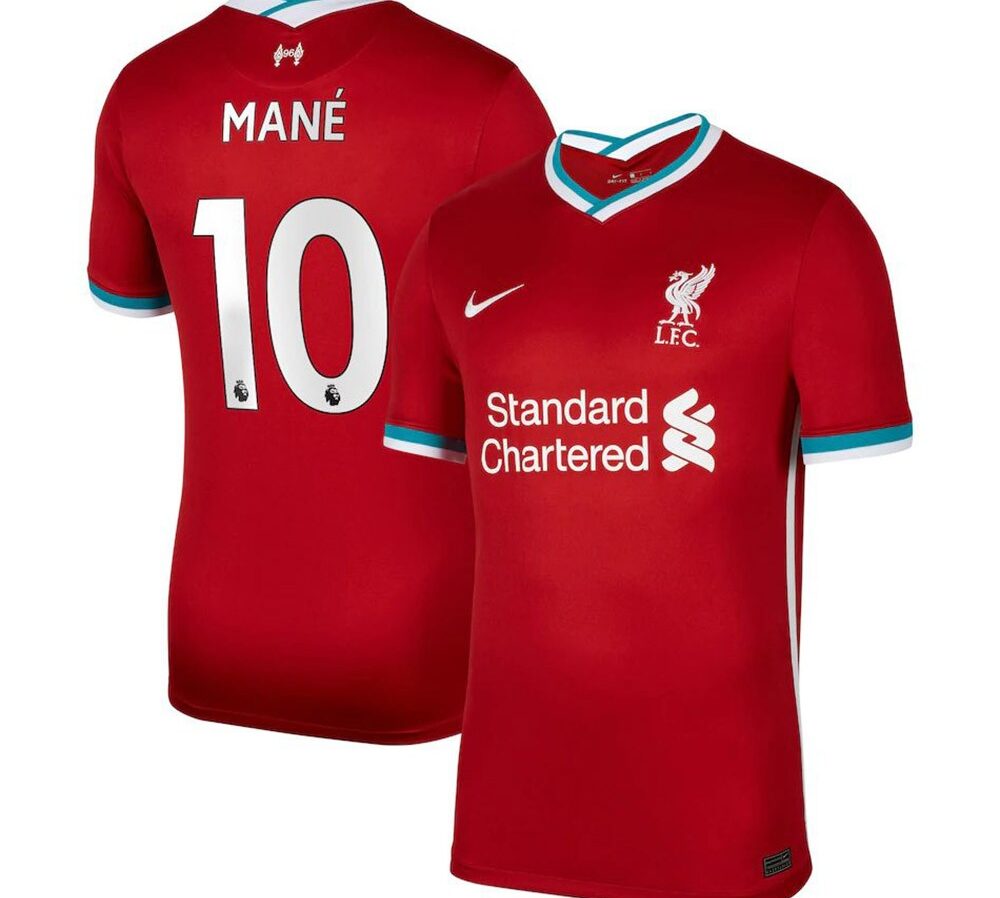MAILLOT LIVERPOOL DOMICILE MANE 2020-2021