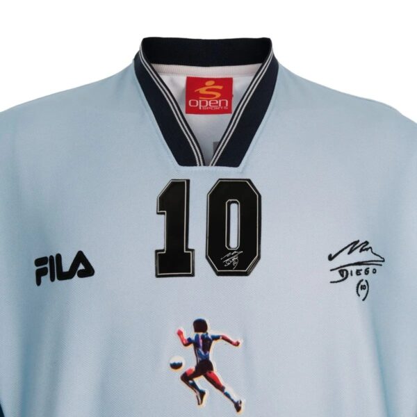 MAILLOT ARGENTINE HOMMAGE A DIEGO MARADONA 2001