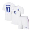 7272 PACK JUNIOR FRANCE EXTERIEUR MBAPPE. ENSEMBLE MAILLOT ET SHORT 2020 2021