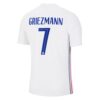 7296 PACK JUNIOR FRANCE EXTERIEUR MBAPPE. ENSEMBLE MAILLOT ET SHORT 2020 2021