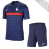 7543 PACK FRANCE DOMICILE. ENSEMBLE ADULTE MAILLOT ET SHORT 2020 2021
