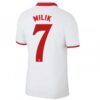 7632 MAILLOT POLOGNE DOMICILE MILIK 2020 2021