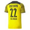 7645 MAILLOT BORUSSIA DORTMUND DOMICILE BELLINGHAM 2021 2022
