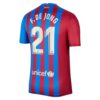 7852 MAILLOT FC BARCELONE DOMICILE DE JONG 2021 2022