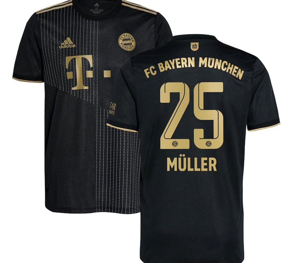 MAILLOT BAYERN MUNICH EXTERIEUR MULLER 2021-2022