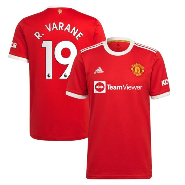 MAILLOT MANCHESTER UNITED DOMICILE VARANE 2021-2022