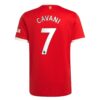 8163 MAILLOT MANCHESTER UNITED DOMICILE CAVANI 2021 2022