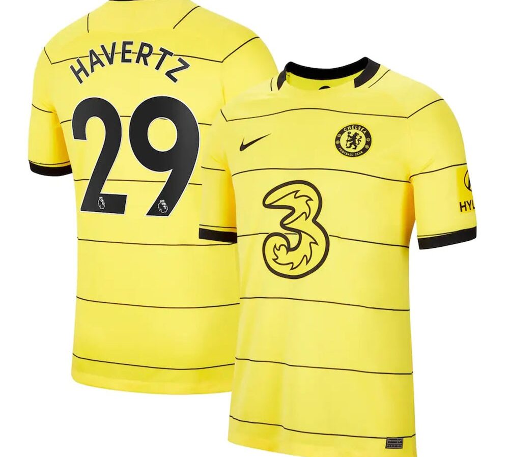 MAILLOT CHELSEA EXTERIEUR HAVERTZ 2021-2022