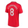 10007 PACK MANCHESTER UNITED DOMICILE BRUNO FERNANDES. ENSEMBLE ADULTE MAILLOT ET SHORT 2022 2023