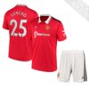 10016 PACK MANCHESTER UNITED DOMICILE SANCHO. ENSEMBLE ADULTE MAILLOT ET SHORT 2022 2023