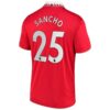 10017 PACK MANCHESTER UNITED DOMICILE SANCHO. ENSEMBLE ADULTE MAILLOT ET SHORT 2022 2023
