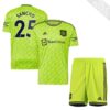 10066 PACK MANCHESTER UNITED THIRD SANCHO. ENSEMBLE ADULTE MAILLOT ET SHORT 2022 2023