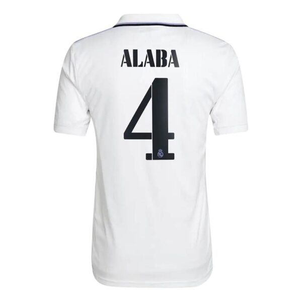 PACK REAL MADRID DOMICILE ALABA ADULTE SAISON 2022-2023