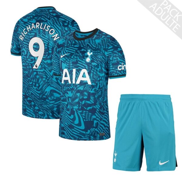 PACK TOTTENHAM THIRD RICHARLISON ADULTE SAISON 2022-2023