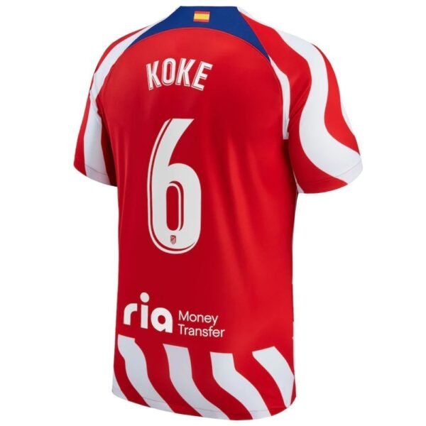 MAILLOT ATLETICO MADRID DOMICILE KOKE 2022-2023