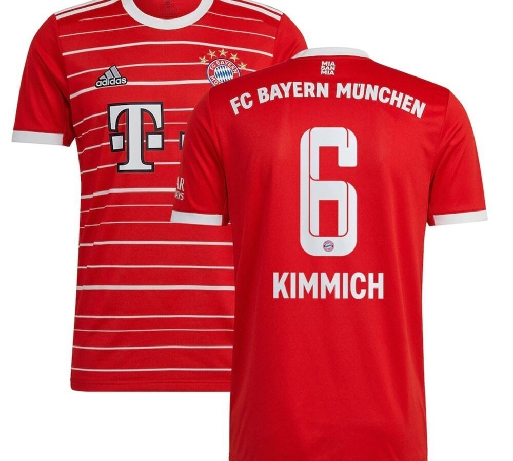 MAILLOT BAYERN MUNICH DOMICILE KIMMICH 2022-2023