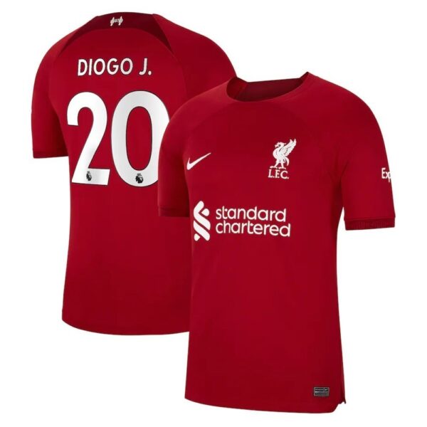 MAILLOT LIVERPOOL DOMICILE DIOGO JOTA 2022-2023