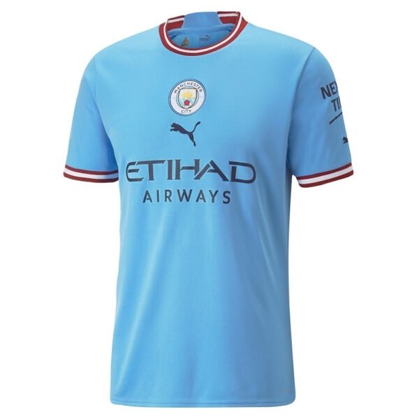 MAILLOT MANCHESTER CITY DOMICILE HAALAND 2022-2023