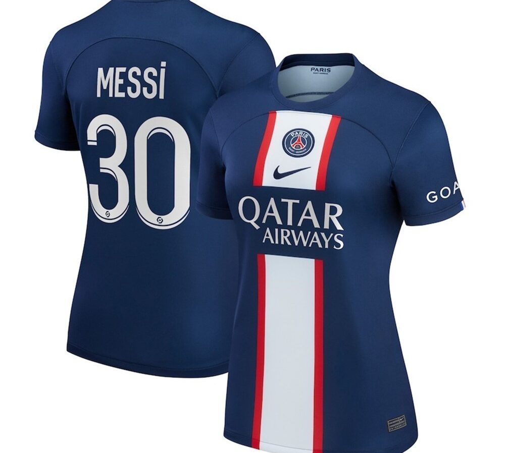 MAILLOT PSG DOMICILE FEMME MESSI 2022-2023