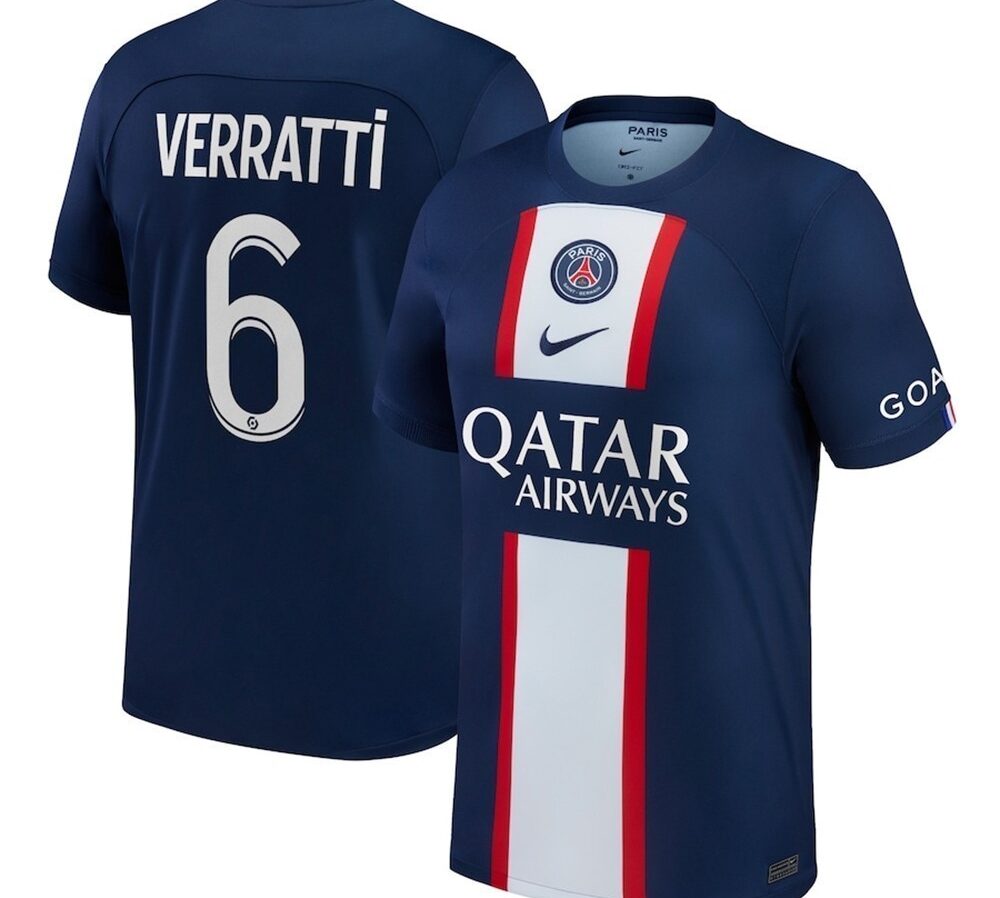 MAILLOT PSG DOMICILE VERRATTI 2022-2023