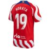 9347 PACK ATLETICO MADRID DOMICILE MORATA. ENSEMBLE ADULTE MAILLOT ET SHORT 2022 2023