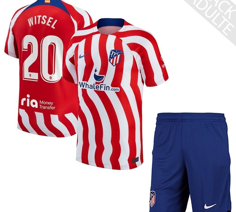 PACK ATLETICO MADRID DOMICILE WITSEL 2022-2023