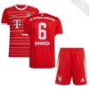 9373 PACK BAYERN MUNICH DOMICILE KIMMICH. ENSEMBLE ADULTE MAILLOT ET SHORT 2022 2023