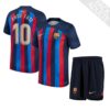 9488 PACK FC BARCELONE DOMICILE ANSU FATI. ENSEMBLE ADULTE MAILLOT ET SHORT 2022 2023