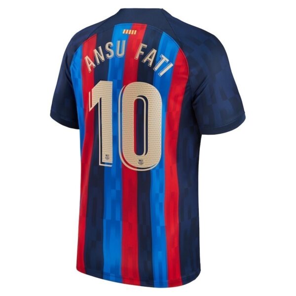 PACK FC BARCELONE DOMICILE ANSU FATI ADULTE SAISON 2022-2023