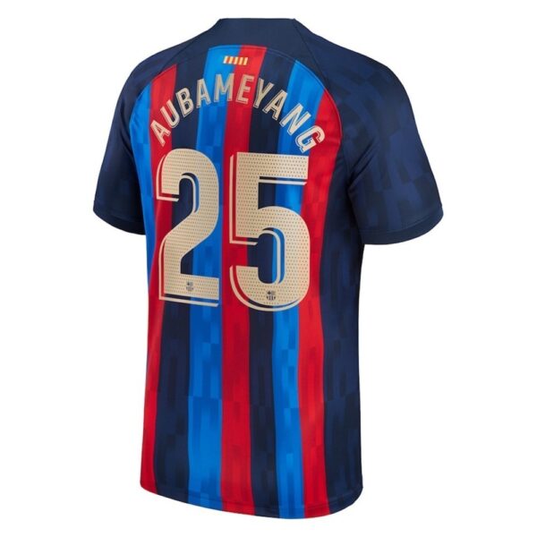 PACK FC BARCELONE DOMICILE AUBAMEYANG ADULTE SAISON 2022-2023