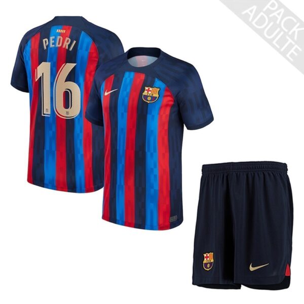 PACK FC BARCELONE DOMICILE PEDRI ADULTE SAISON 2022-2023