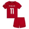 9596 PACK JUNIOR LIVERPOOL DOMICILE SALAH. ENSEMBLE MAILLOT ET SHORT 2022 2023