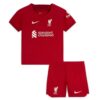9597 PACK JUNIOR LIVERPOOL DOMICILE SALAH. ENSEMBLE MAILLOT ET SHORT 2022 2023