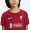 9599 PACK JUNIOR LIVERPOOL DOMICILE SALAH. ENSEMBLE MAILLOT ET SHORT 2022 2023