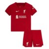 9604 PACK JUNIOR LIVERPOOL DOMICILE VIRGIL VAN DIJK. ENSEMBLE MAILLOT ET SHORT 2022 2023