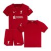 9609 PACK JUNIOR LIVERPOOL DOMICILE. ENSEMBLE MAILLOT ET SHORT 2022 2023