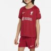 9610 PACK JUNIOR LIVERPOOL DOMICILE. ENSEMBLE MAILLOT ET SHORT 2022 2023