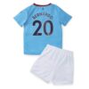 9638 PACK JUNIOR MANCHESTER CITY DOMICILE BERNARDO SILVA. ENSEMBLE MAILLOT ET SHORT 2022 2023