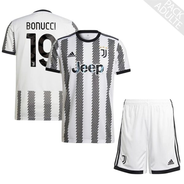 PACK JUVENTUS DOMICILE BONUCCI ADULTE SAISON 2022-2023