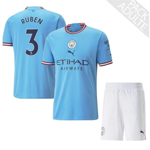 PACK MANCHESTER CITY DOMICILE RUBEN DIAS ADULTE SAISON 2022-2023