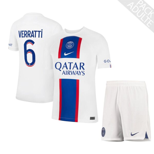 PACK PSG THIRD VERRATTI ADULTE SAISON 2022-2023