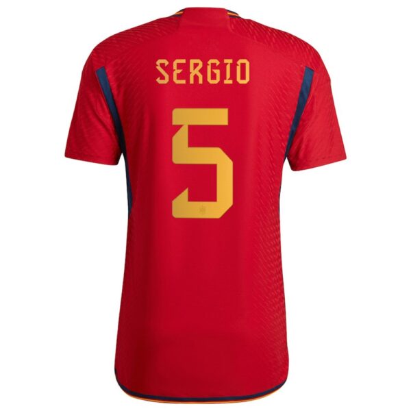 MAILLOT ESPAGNE DOMICILE SERGIO BUSQUETS 2022-2023