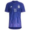 10938 MAILLOT ARGENTINE EXTERIEUR DI MARIA 2022 2023
