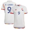 11011 MAILLOT BELGIQUE EXTERIEUR LUKAKU 2022 2023