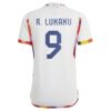 11012 MAILLOT BELGIQUE EXTERIEUR LUKAKU 2022 2023