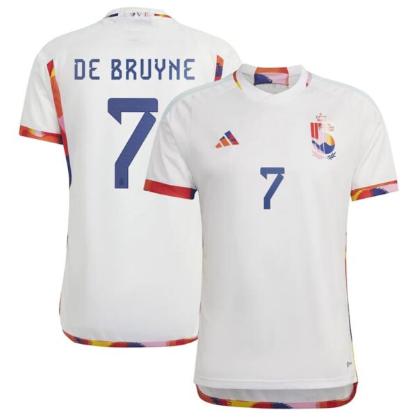 MAILLOT BELGIQUE EXTERIEUR DE BRUYNE 2022-2023