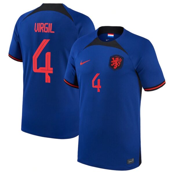 MAILLOT PAYS-BAS VIRGIL EXTERIEUR VAN DIJK 2022-2023