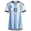 11078 MAILLOT ARGENTINE DOMICILE FEMME LAUTARO MARTINEZ 2022 2023